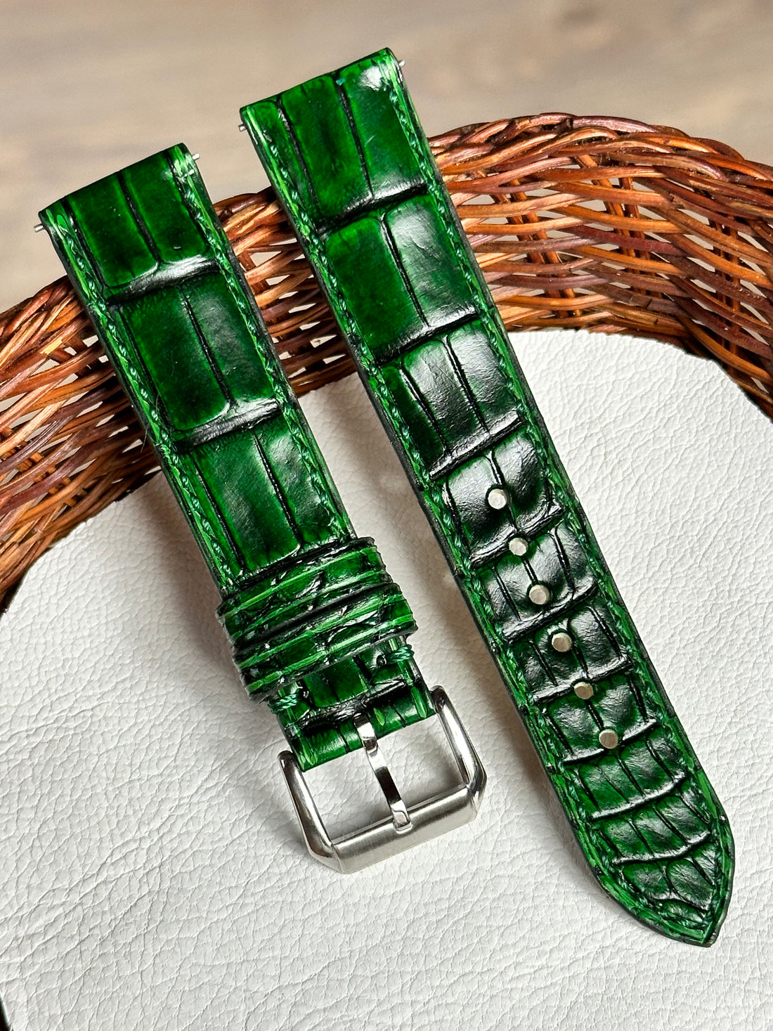 Nile Croc In Green