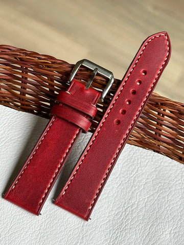 Horween Leather - Red