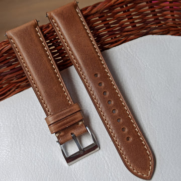 Premium Horween Chromexcel Padded - Natural